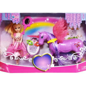 Сет кукличка со еднорог